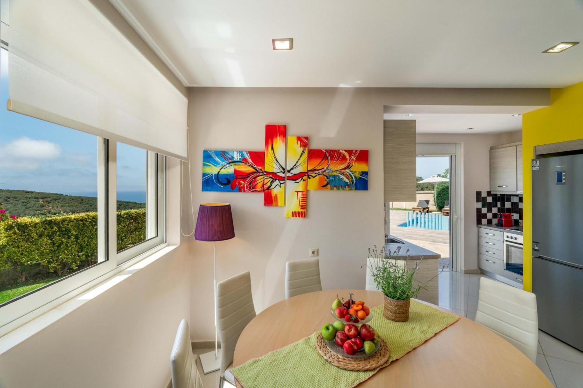 Villa Ariella With Sea View Agia Marina Dış mekan fotoğraf