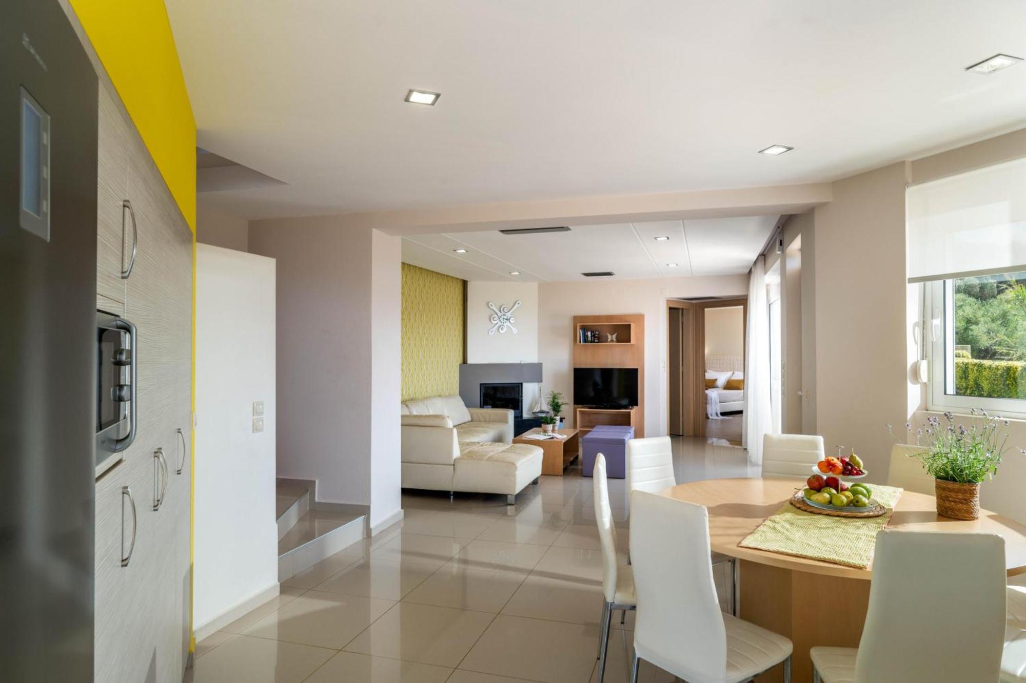 Villa Ariella With Sea View Agia Marina Dış mekan fotoğraf