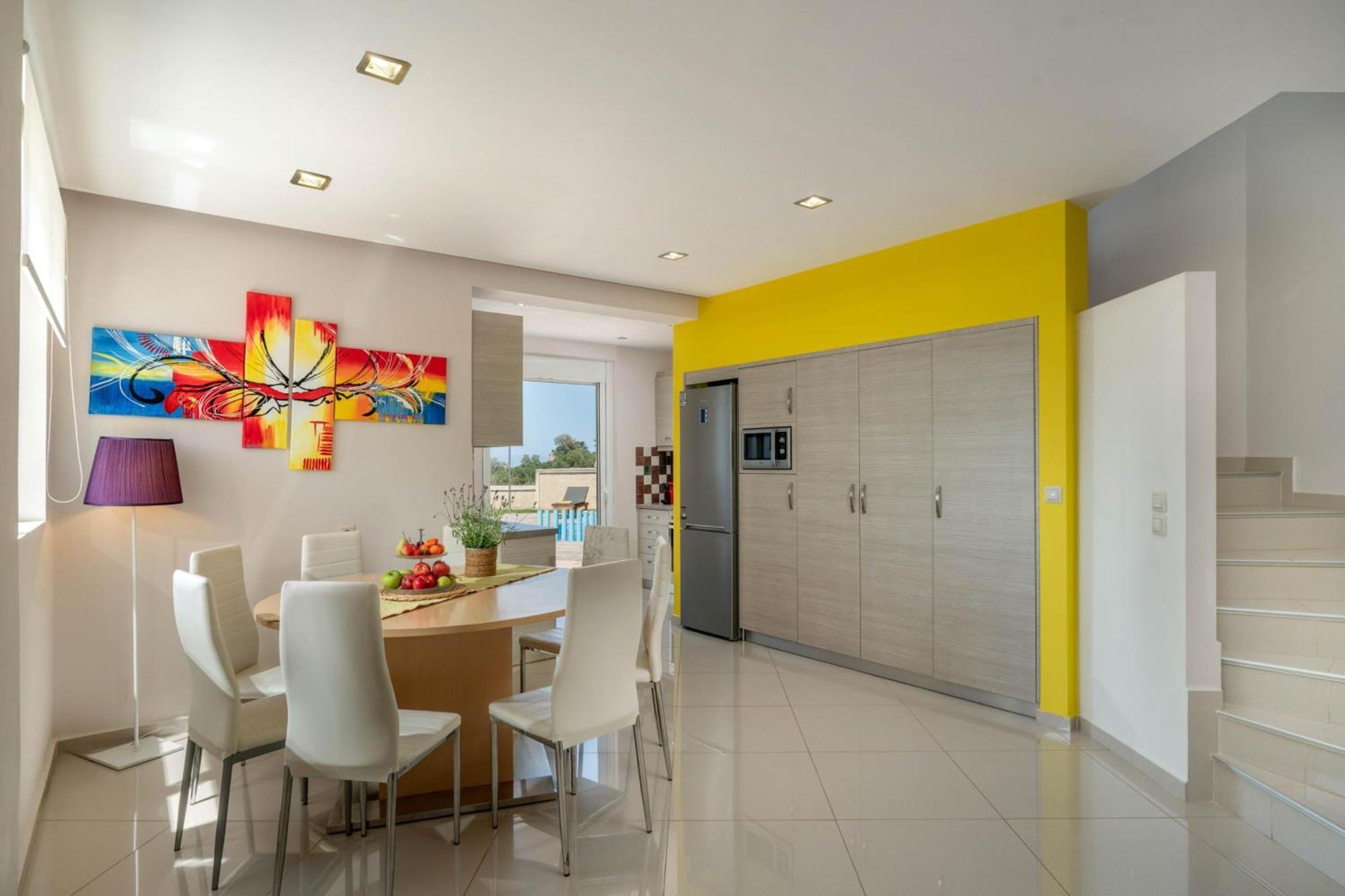 Villa Ariella With Sea View Agia Marina Dış mekan fotoğraf