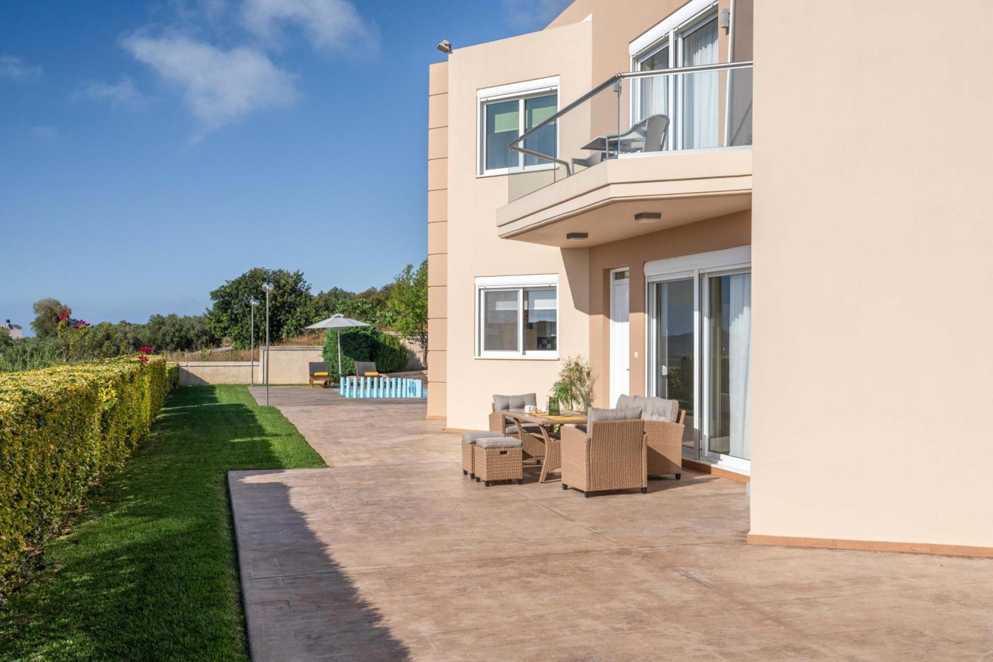 Villa Ariella With Sea View Agia Marina Dış mekan fotoğraf