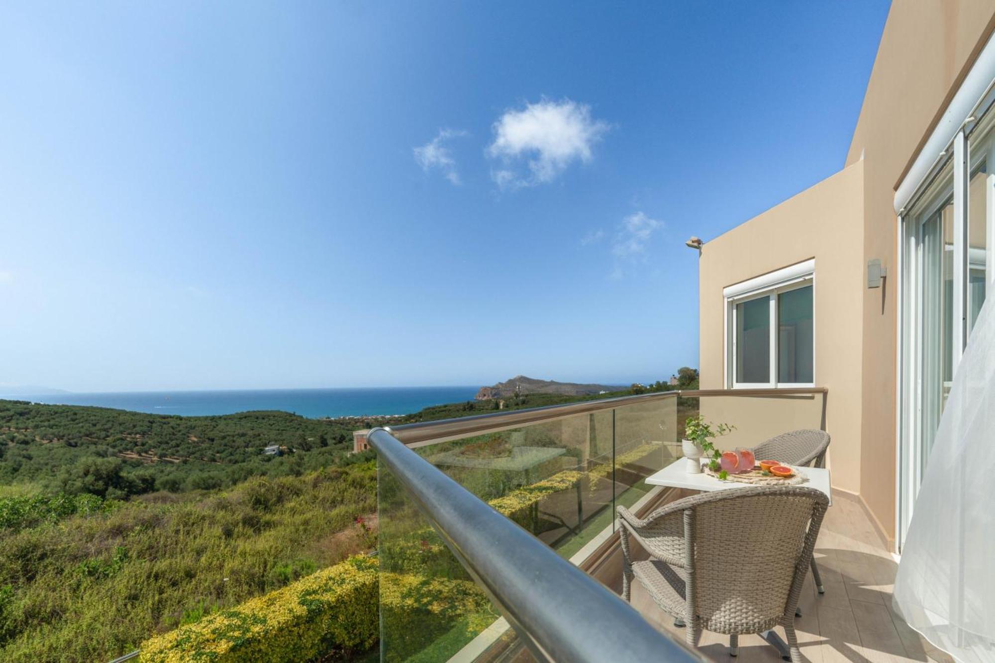 Villa Ariella With Sea View Agia Marina Dış mekan fotoğraf