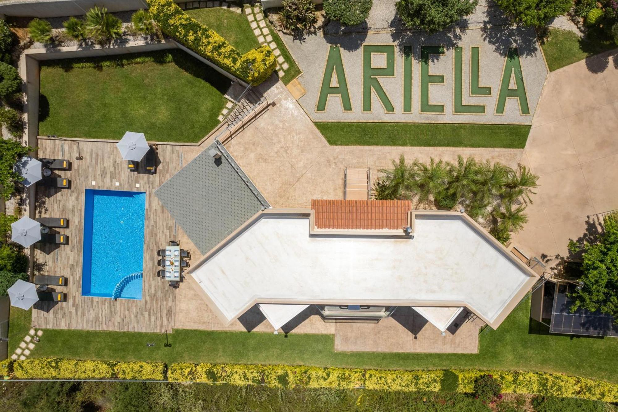 Villa Ariella With Sea View Agia Marina Dış mekan fotoğraf