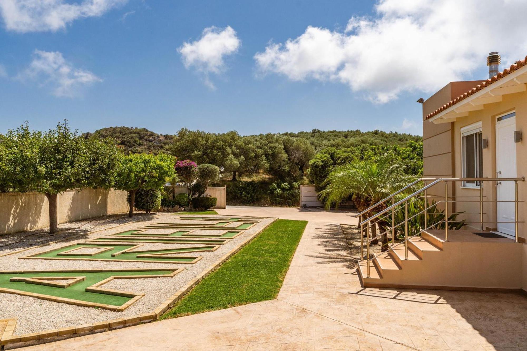 Villa Ariella With Sea View Agia Marina Dış mekan fotoğraf